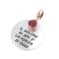 Charm Rerum Donna MUSA in Argento Granato 25156 - 25156
